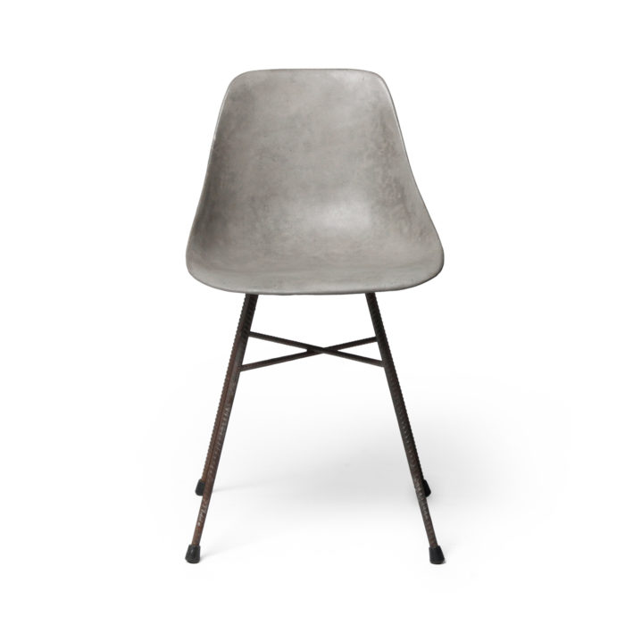 chaise beton hauteville - pieds fers a beton - lyon betonde face
