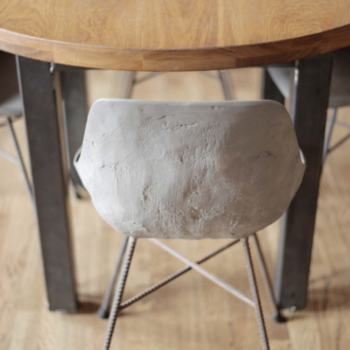 chaise beton pietement ronds a beton lyon beton