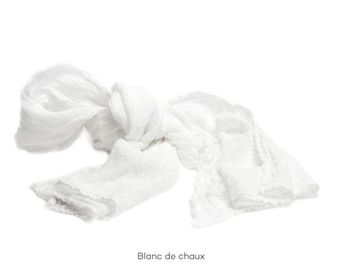 Chèche_Echarpe_scarf_couleur chanvre_blanc de chaux_L'Inatelier_Nantes__mode homme_femme_textile