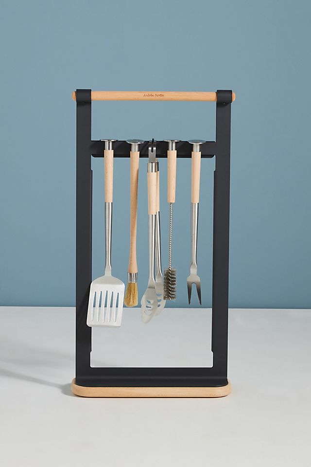 KIT barbecue_andree jardin_déco_bbq_ustensile_fourchette_pic_brochette_made-in-france_nantes_table_déco_design_artisanat_linatelier_brosserie