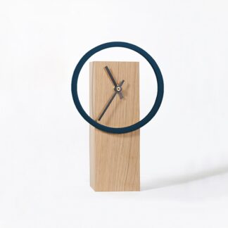 Horloge en bois Cyclock Drugeot chêne massif