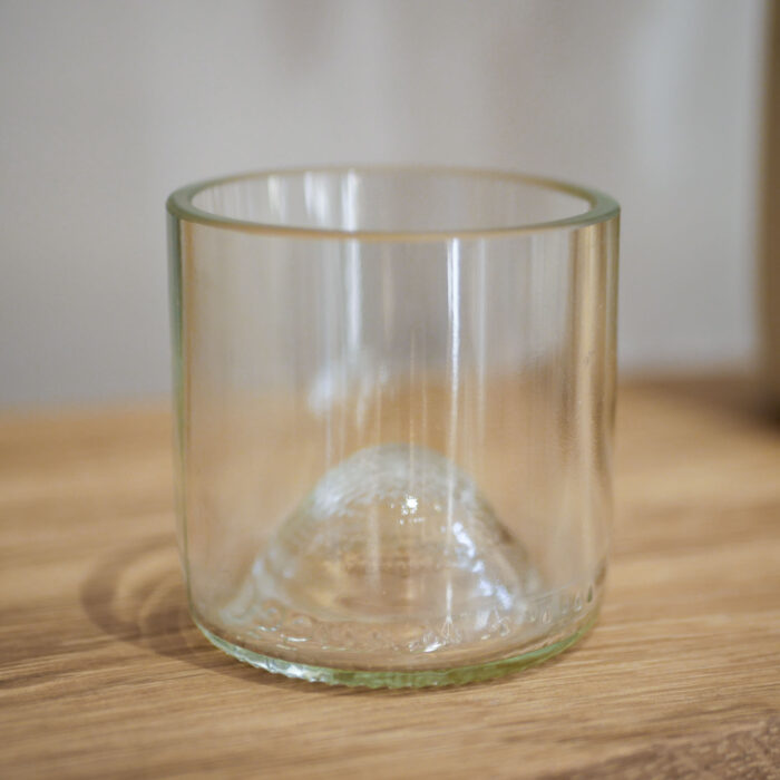 Tasse expresso-verre-transparent-upcycling-design-art-de-la-table-cuisine-pause-café-gloup-linatelier-nantes