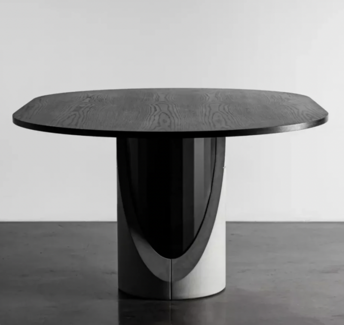 Table Ovale sharp - Lyon béton