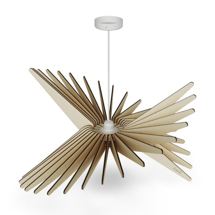 suspension en bois
