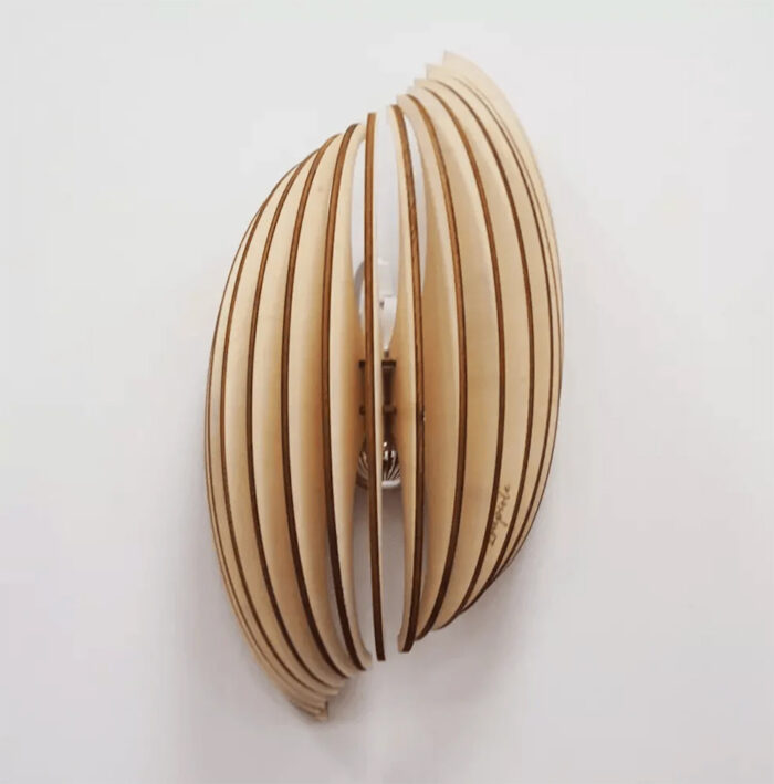 applique en bois murale