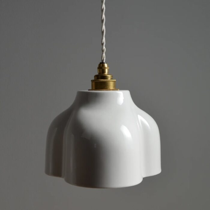 suspension en porcelaine