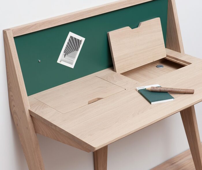 Bureau console en bois COMPAS - Drugeot