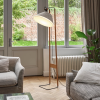 Lampadaire bois KNGB en situation
