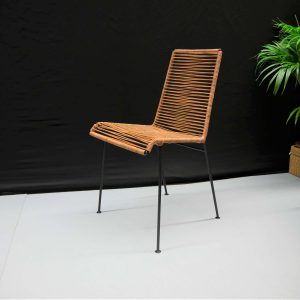 Chaise Mazunte tressage cuir BOQA l'INATELIER nantes