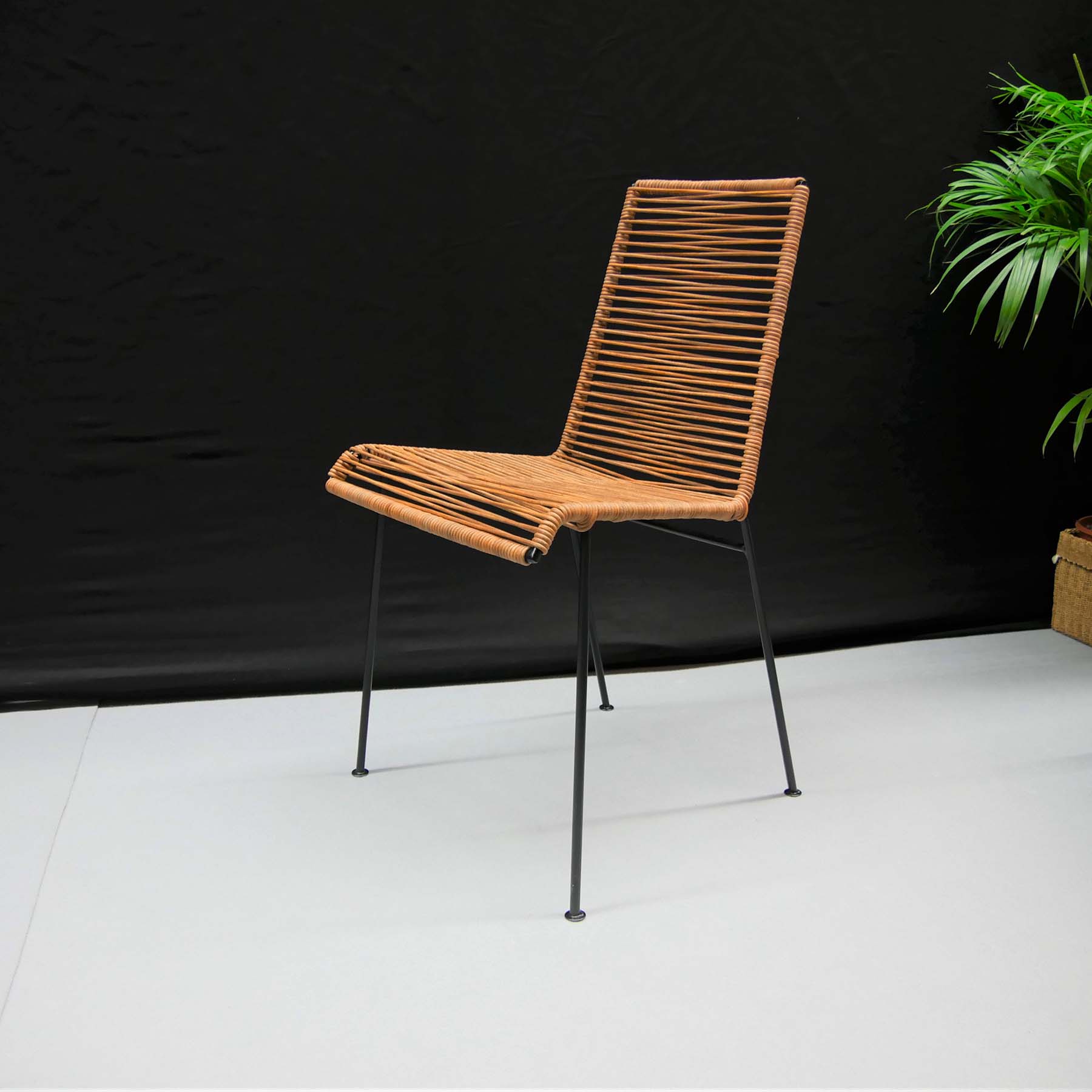 Chaise Mazunte tressage cuir BOQA l'INATELIER nantes