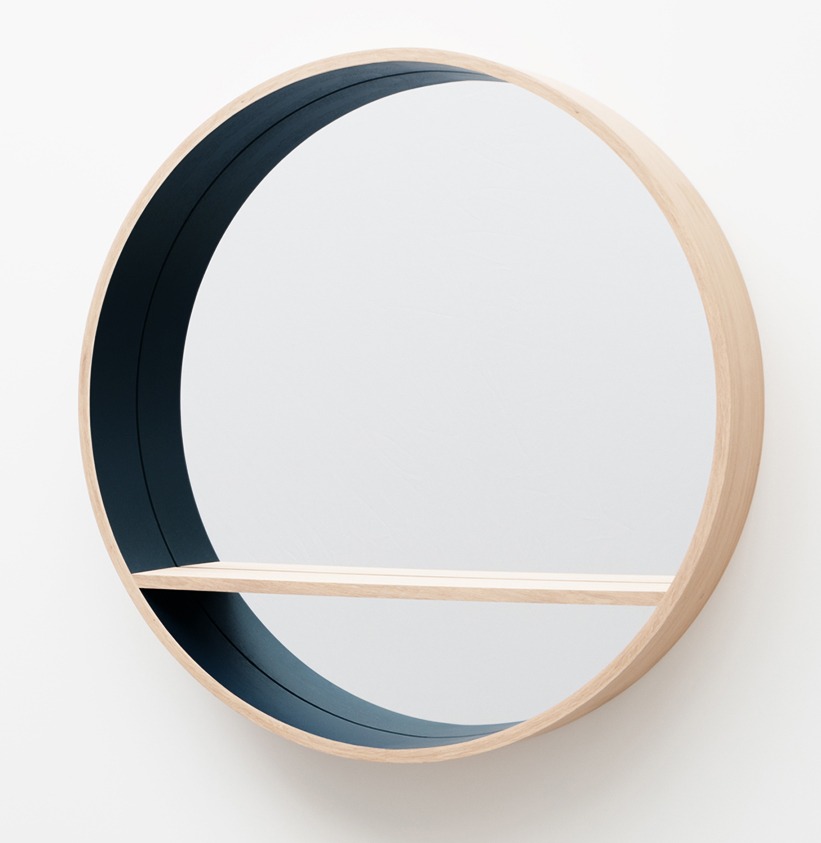 grand-miroir-console-rond-en-bois-design