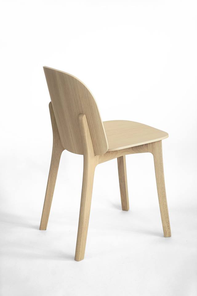 Chaise en chêne - Lanas