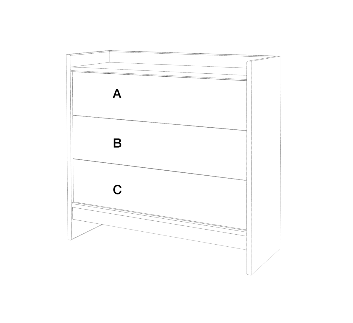 Commode en chêne BRIC - Drugeot Manufacture – Image 6