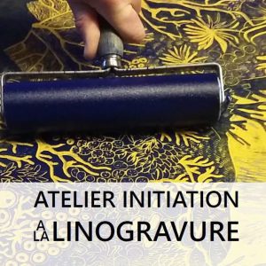 atelier linogravure morgane chouin L'inatelier Nantes_Affiche octobre