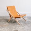 faureuil h miel_An°so design_Anne so_linatelier_design Nantes_Déco_cuir clair_structure bois_contemporain_artisanat