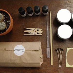 kit de fabrication de bougies