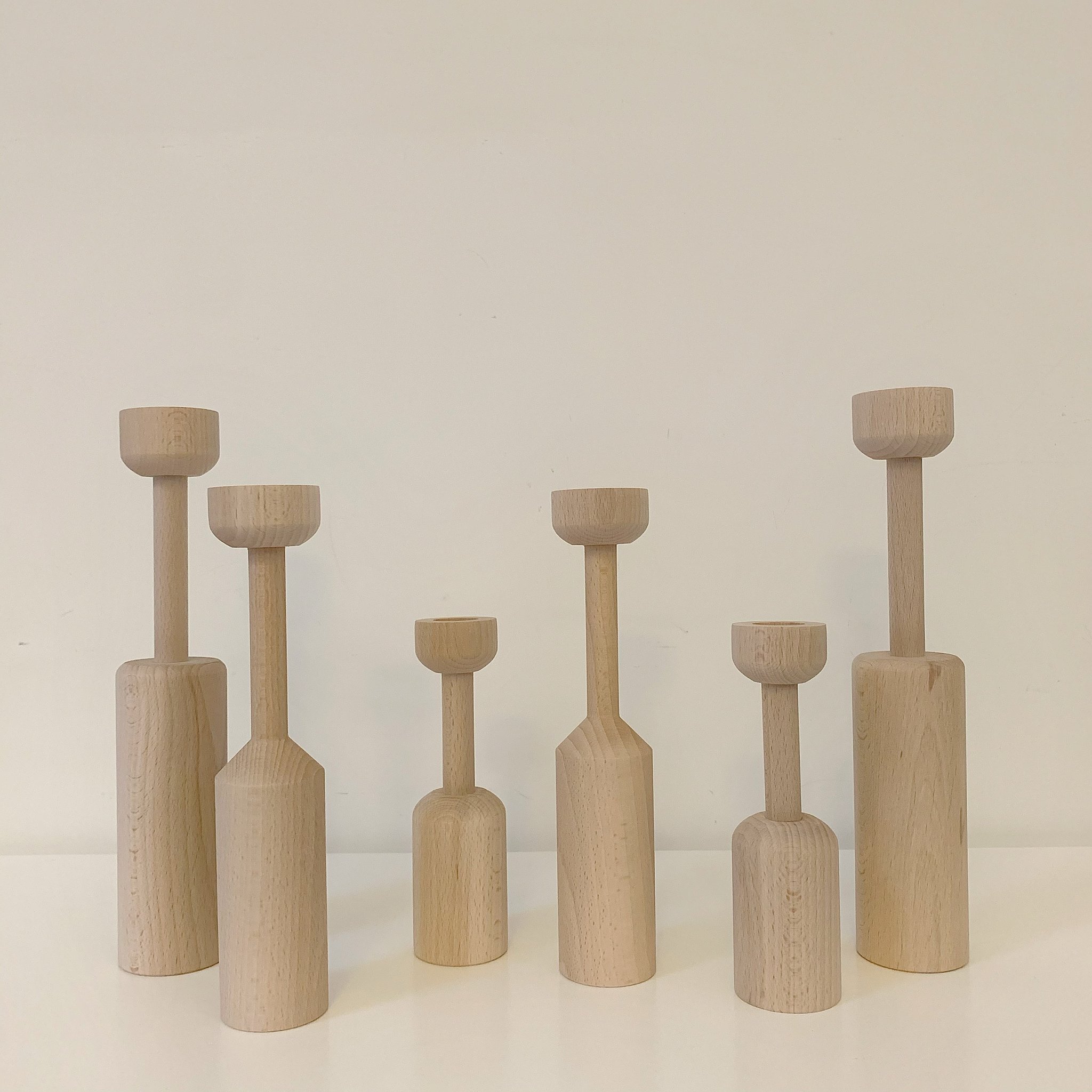 bougeoirs Anso design_L'Inatelier_Bougie_déco_décoration_bois de hêtre_ scandinave_nature_boheme_inspiration_nantes_boutique meuble_lot de 3