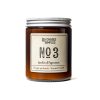 Bougie parfumée N°3 - Les choses simples - Jardins d'agrumes -140gr - 40h- bougie parfumée - made in france - fabrication artisanale - parfum grasse - naturel - cire - nantes-L'Inatelier- boutique décoration