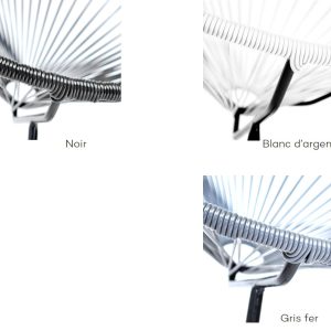 Fauteuil acapulco_exterieur_boqa_polyvinyl_déco_terrasse_jardin_nantes_L'Inatelier_couleurs_noir et gris