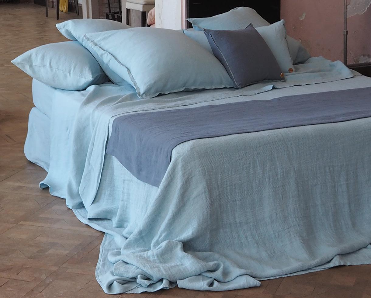 drap plat en chanvre