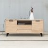 Buffet en chêne massif bliss _ L'Inatelier Nantes_chene massif_made in france_artisanat_bois_rangement_tiroir_décoration_meuble_fabrication française_by Cactus_face_sur-mesure