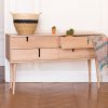Buffet goutte _ L'Inatelier Nantes_chene massif_made in france_artisanat_bois_rangement_tiroir_décoration_meuble_fabrication française_by Cactus_