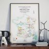 carte des vins de France