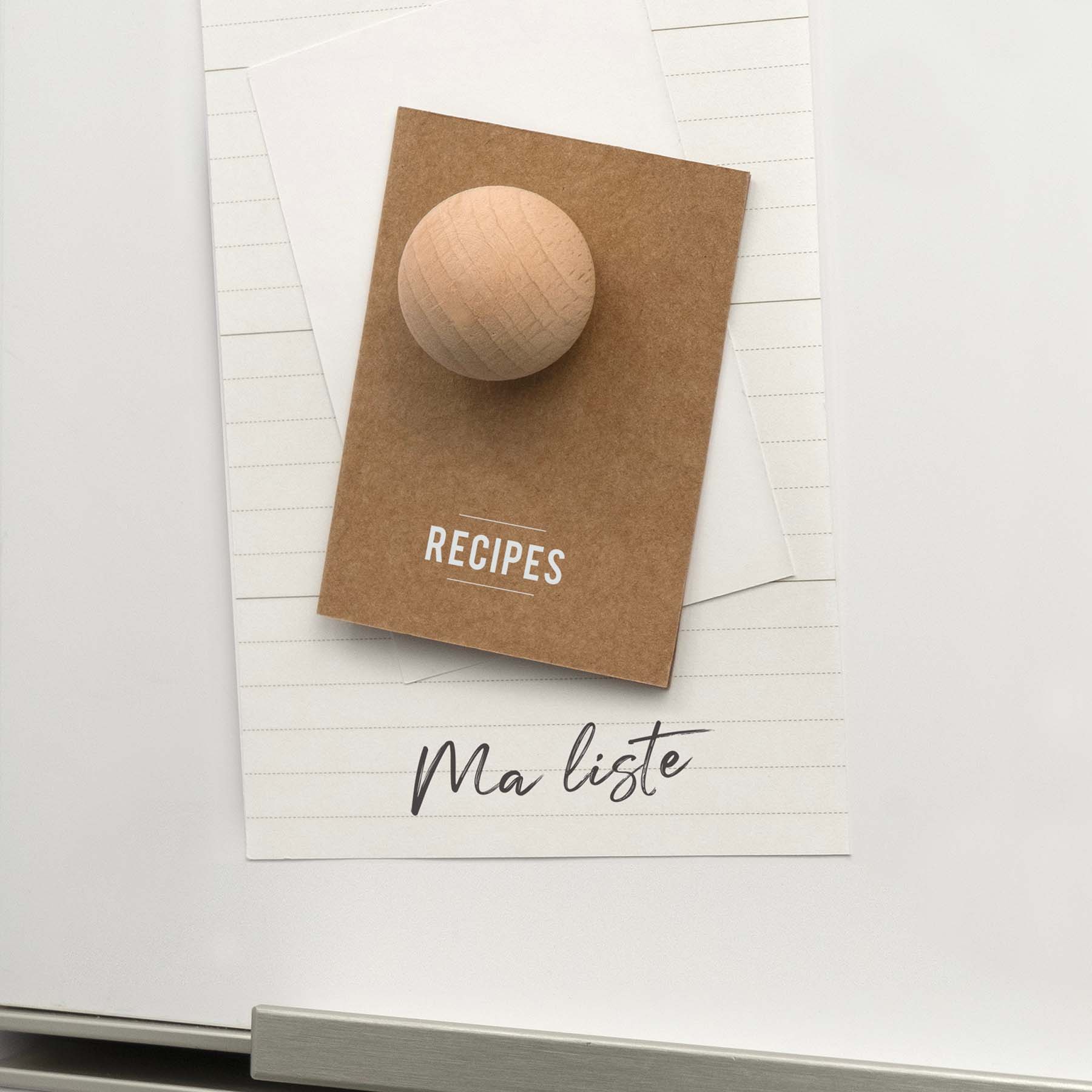 Magnets - Lot de 3 boules en bois – Image 9