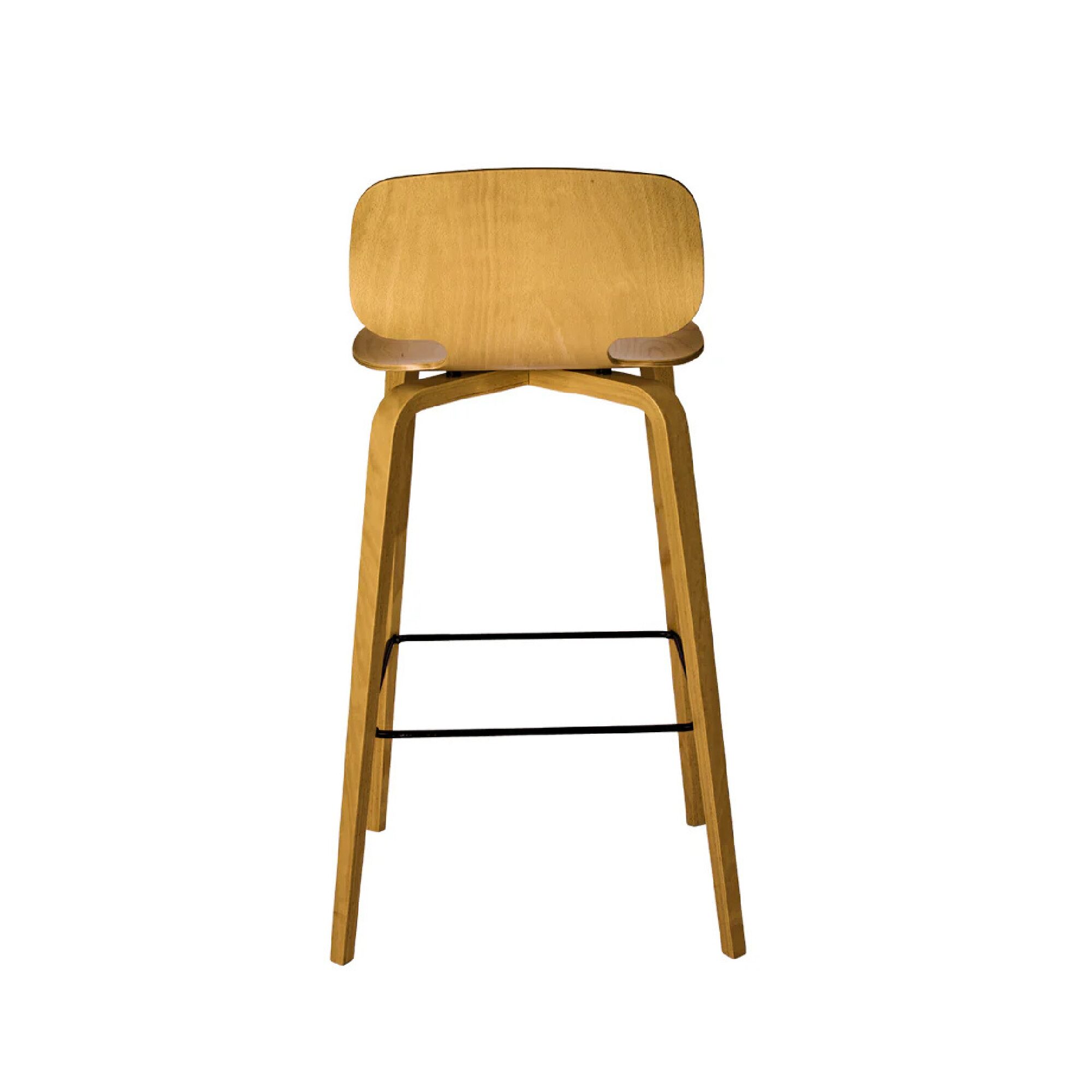 Chaise de bar en bois - H10 – Image 7