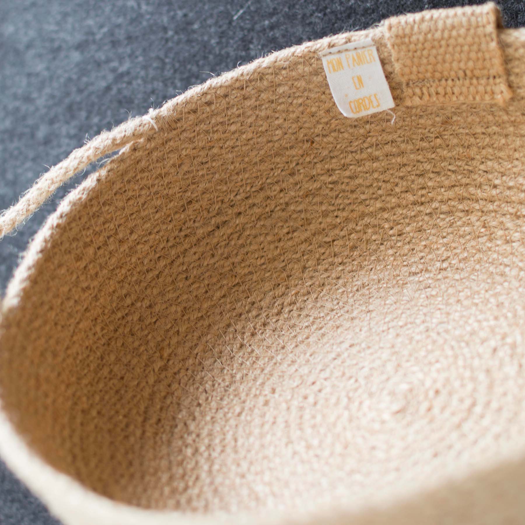 Corbeille 100% jute – Image 2