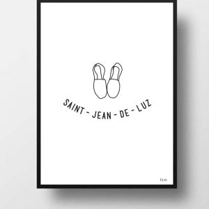 Affiche Saint-Jean-de-Luz - FERE