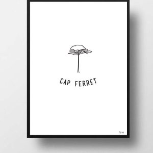 Affiche Cap Ferret - FERE