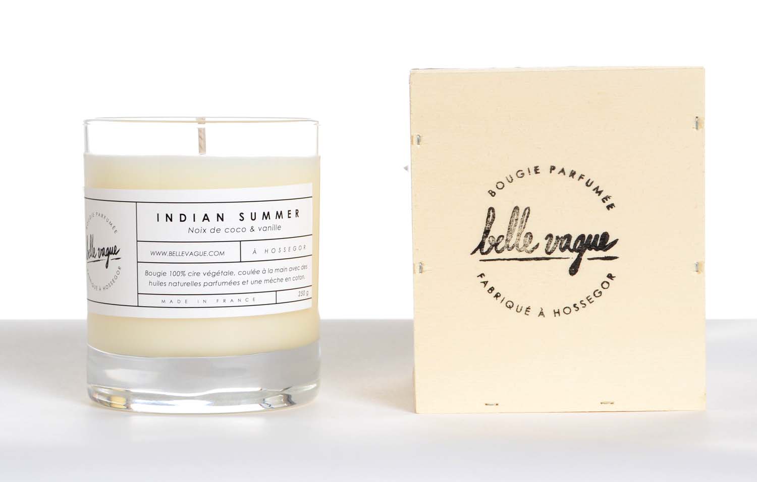 Bougie à la cire de soja 250 Gr- Belle Vague – Image 2