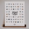 affiche ludique pour enfant les petites bêtes de la mer les petites dates