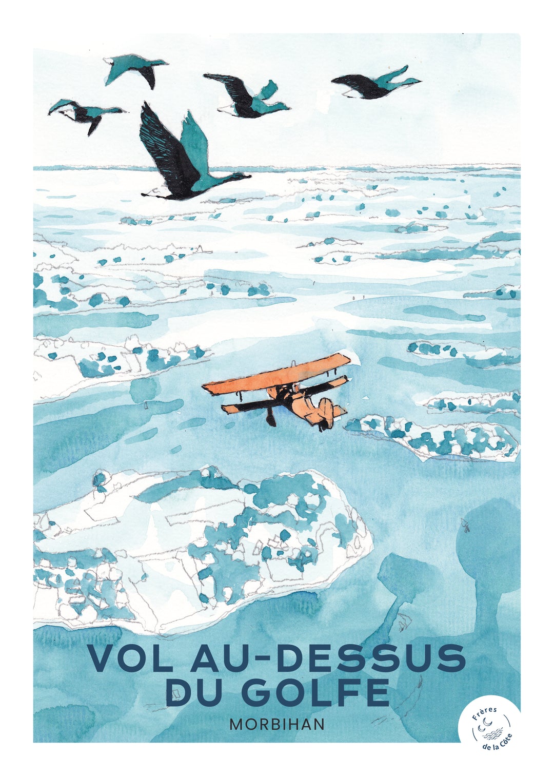 Vol au-dessus du Golfe – Illustration