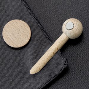 accroche torchon en bois naturel pince-moi tout simplement