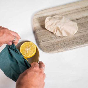 charlotte alimentaire lavable tissu enduit - Hokko - L'INATELIER