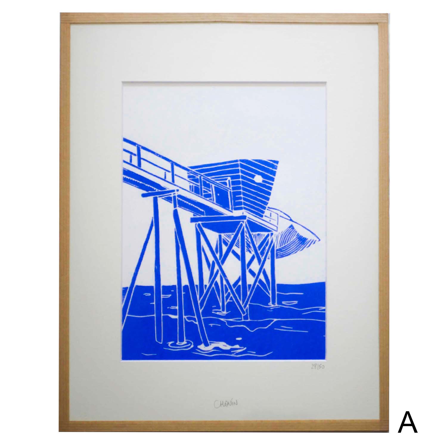 linogravure les-pêcheries-morgane chouin linatelier