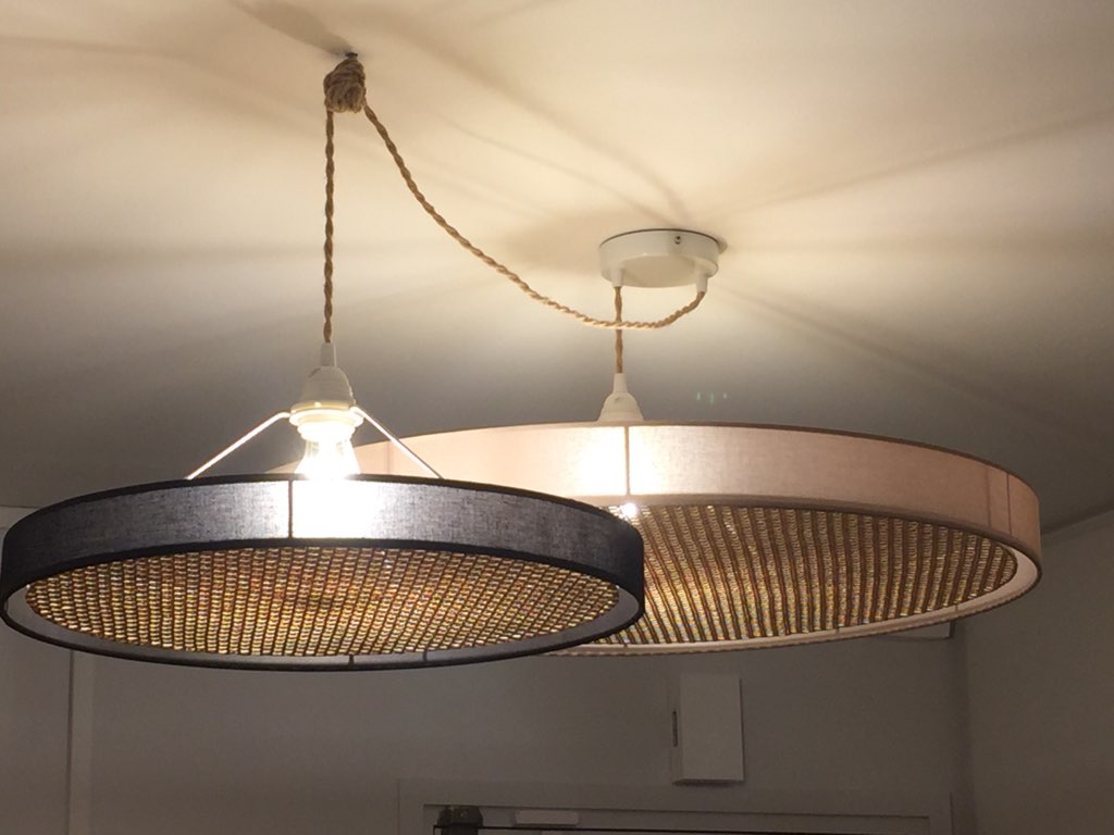 Suspension Cannage Lin Noir, Eclipse 80 – Image 4