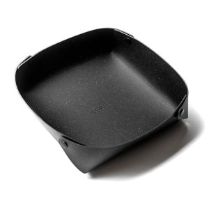 Vide-poche-cuir-recyclé-noir-fond-blanc-de-profil-textile-noir
