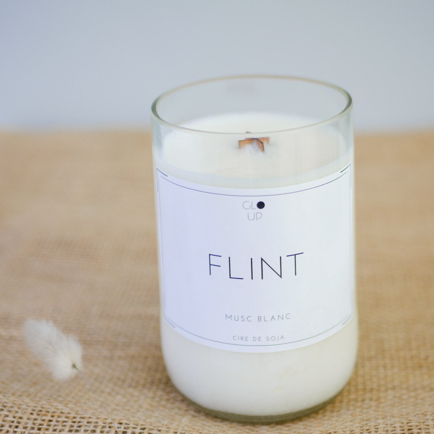Bougie-verre-recyclée-musc-blanc-flint