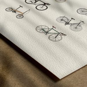 memory-affiche-velo-papier-d'art-50x70cm-cyclistes-nantes-déco-décoration-linatelier-détail