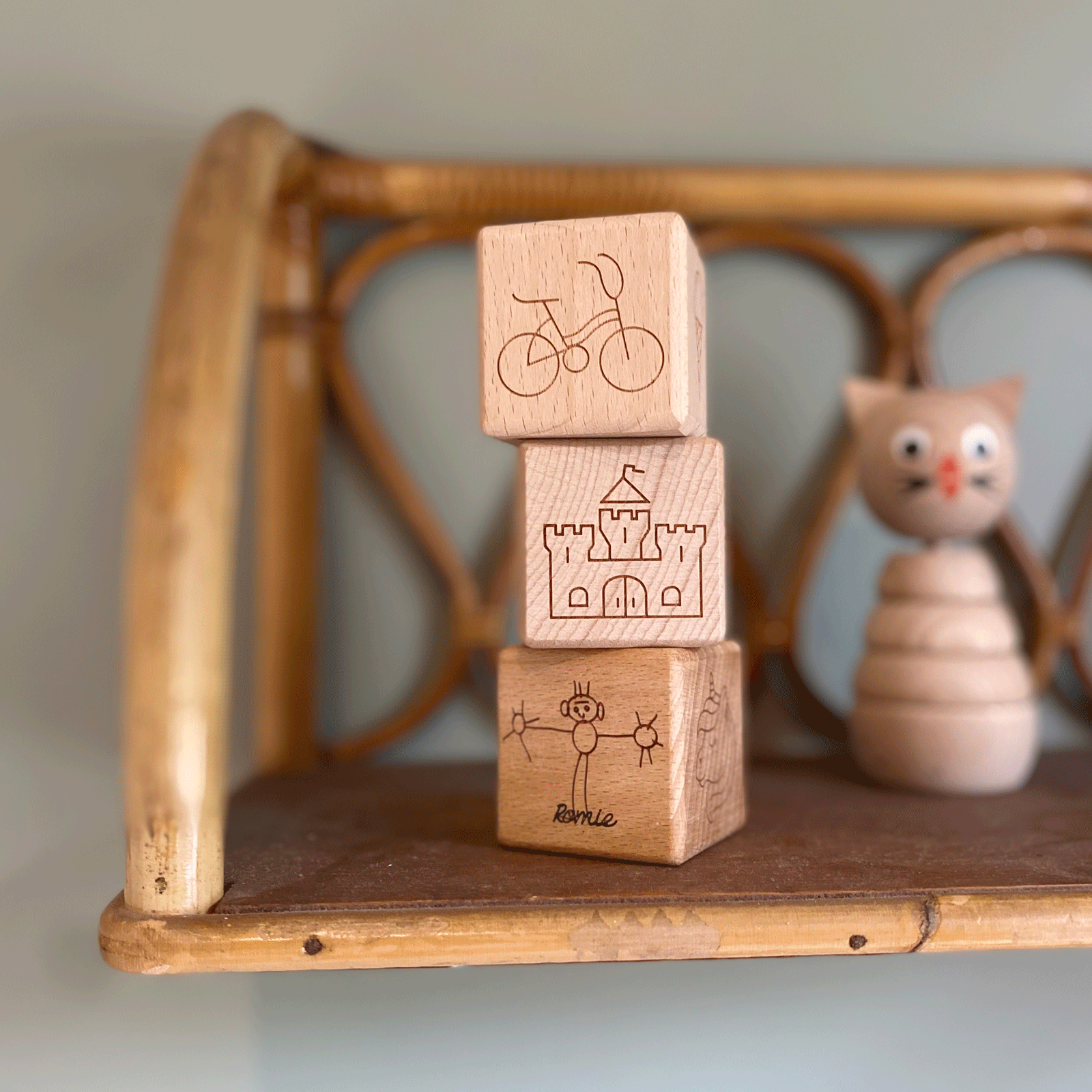 Cubes à histoire enfant