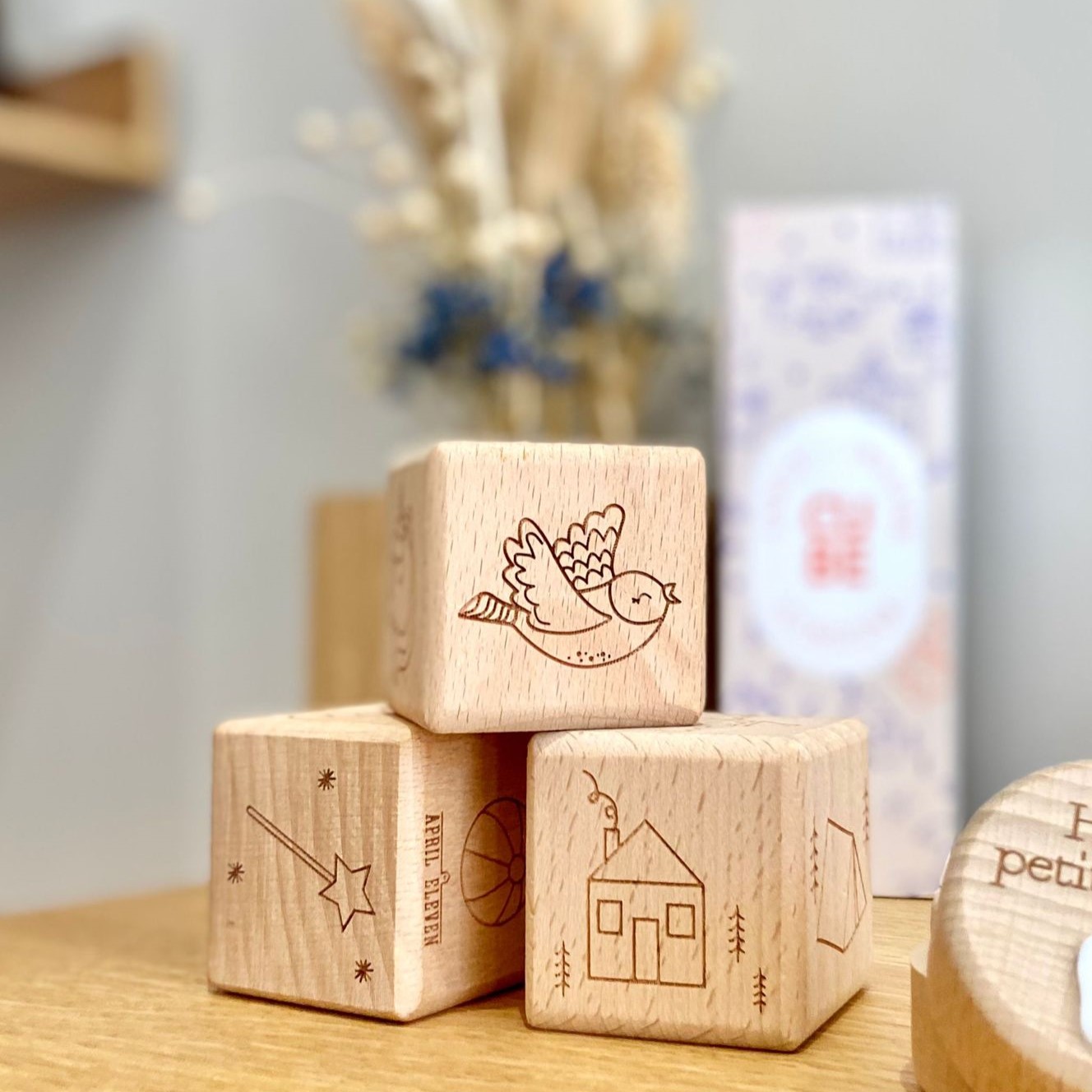 Cubes à histoire enfant