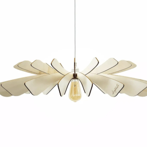 suspension en bois aurora