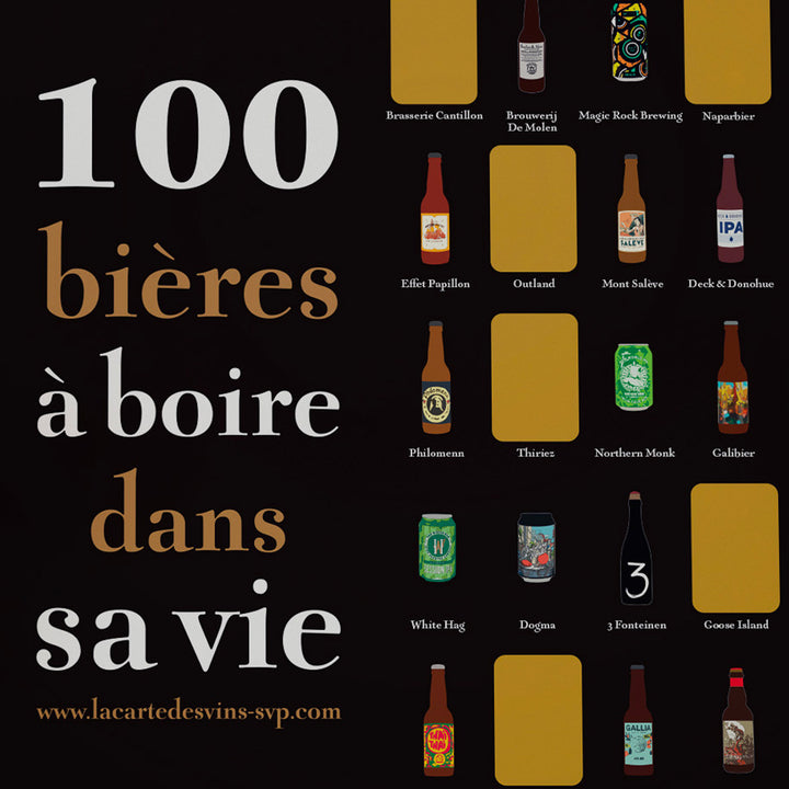 Affiche “Les 100 bières à boire dans sa vie” – Image 2